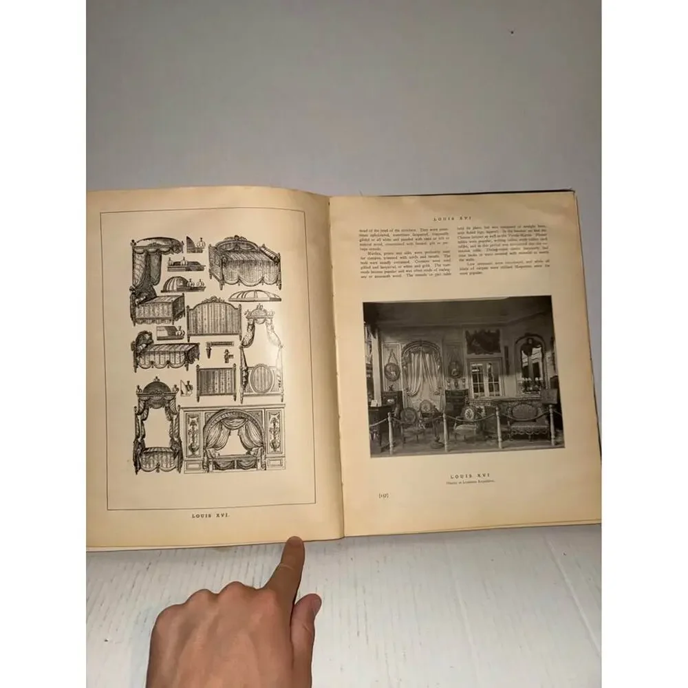 Book Period Furnishings~1922 3rd Ed Hardcover~Acceptable